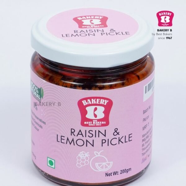 Raisin and Lemon Pickle